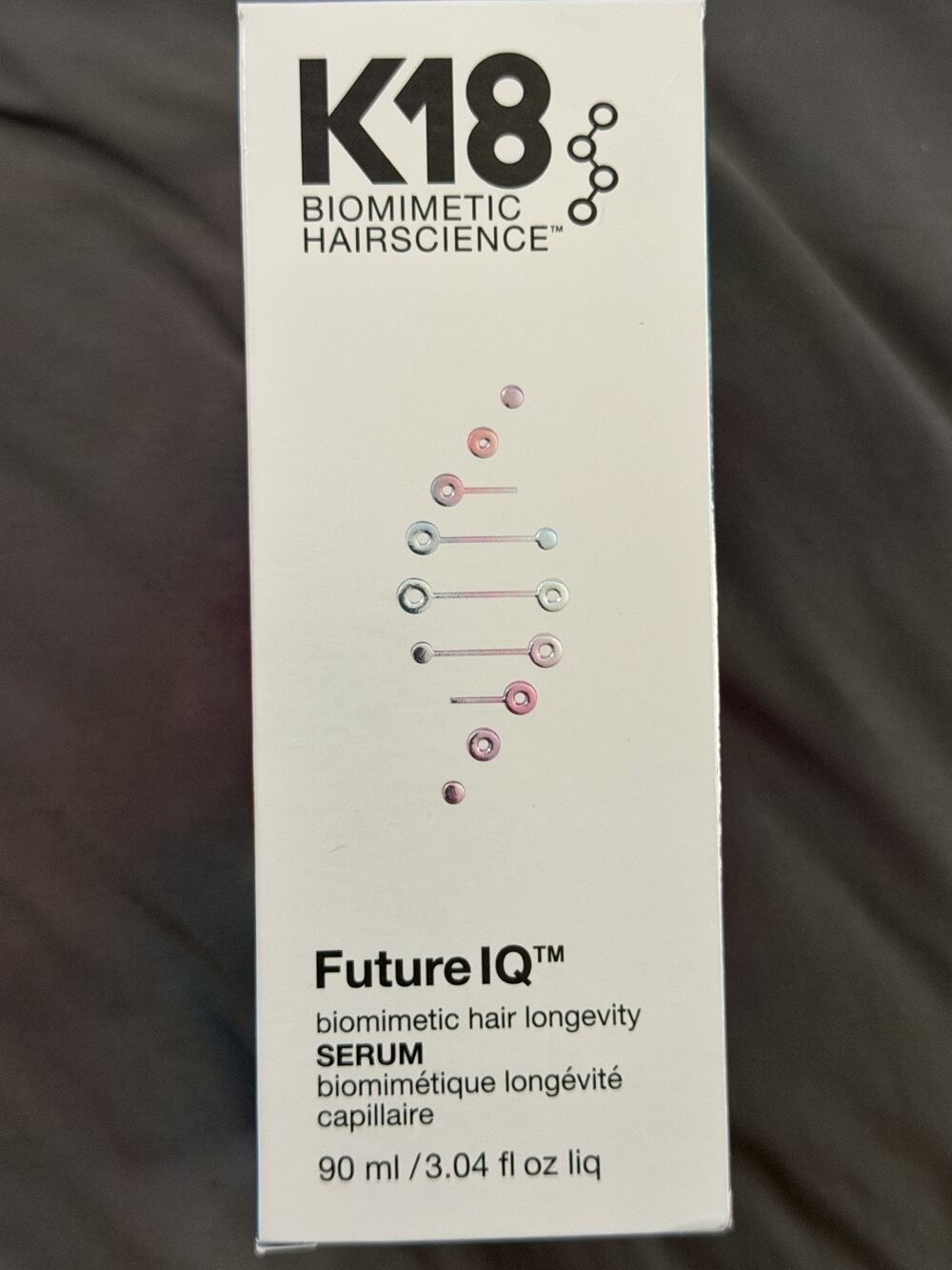 K18 FutureIQ Biomimetic Hair Longevity Serum 3 oz New Authentic